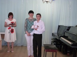 Вручение свидетельств об окончании